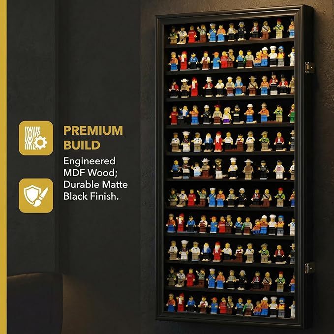 DisplayGifts Building Block Toy Minifigures Miniatures Thimble Display Case - Image 5