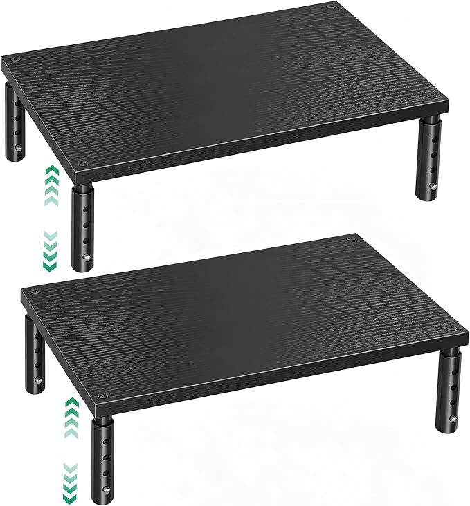 OPNICE Desk Organizers and Accessories, Adjustable Computer Monitor Stand Riser - Image 8