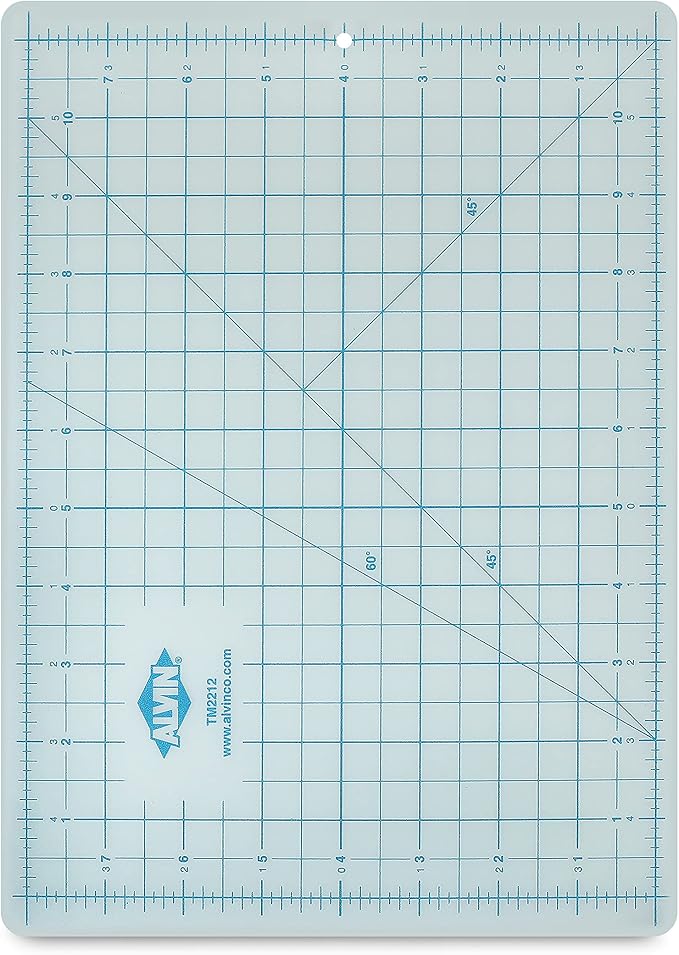 ALVIN TM Translucent Cutting Mat 8.5 x 12 inch | 3mm Layer - Image 2