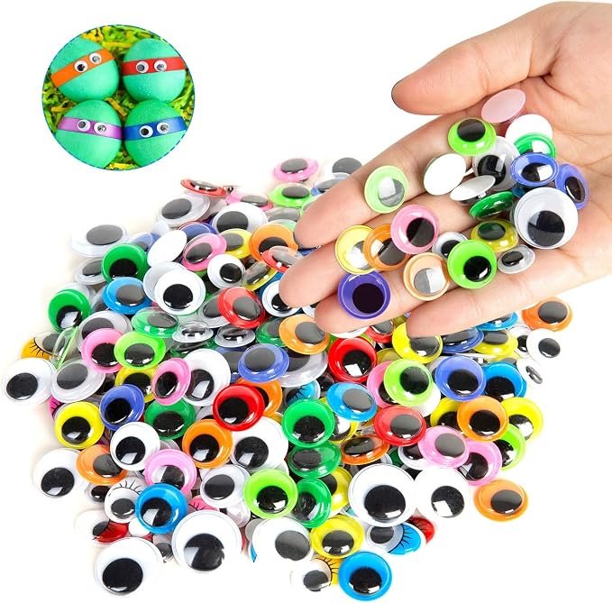 1680pcs Googly Wiggle Eyes Self Adhesive, - Image 2