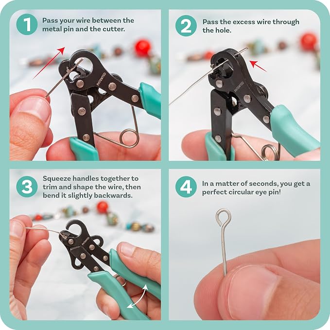 The Beadsmith Vintaj One Step Looper | Create and Trim Consistent 1.5 mm Loops - Image 4