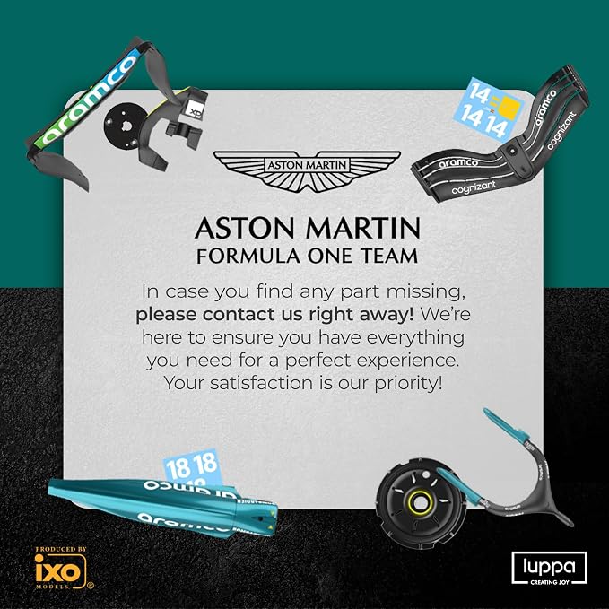 LUPPA Formula 1 AMR 23 Model kit - Image 2