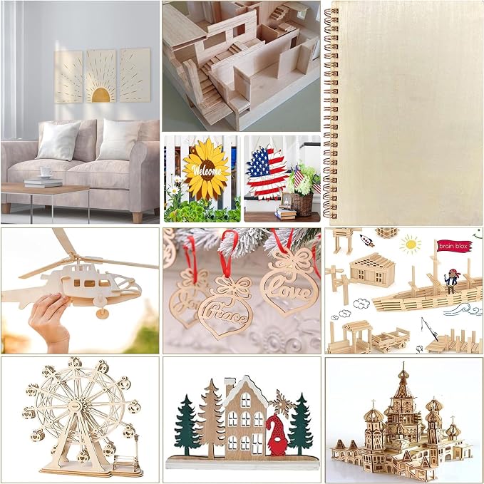 18 Pack Selected Basswood Sheets - Image 7