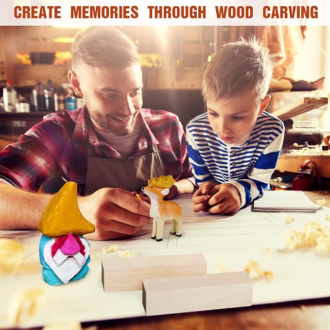 Basswood Carving Blocks, for Kids and Adults - Image 6