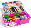 Blue Squid Arts & Crafts Box- 2800+ pcs Deluxe Craft Supplies Box, 2 Drawers by BlueSquid