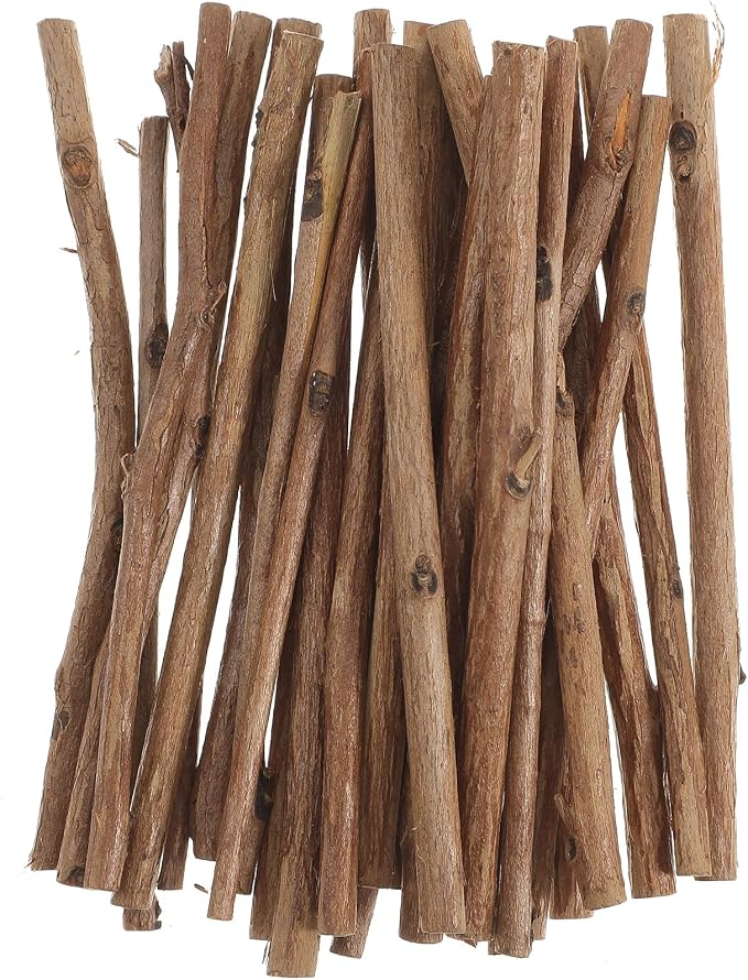 Tinksky 10CM Long 0.3-0.5CM in Diameter Wood Log Sticks by TINKSKY