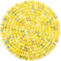 150Pcs Large Hole Beads Spacer Beads Yellow Assorted European Craft Big Beads by BRACELETMAKINGKIT