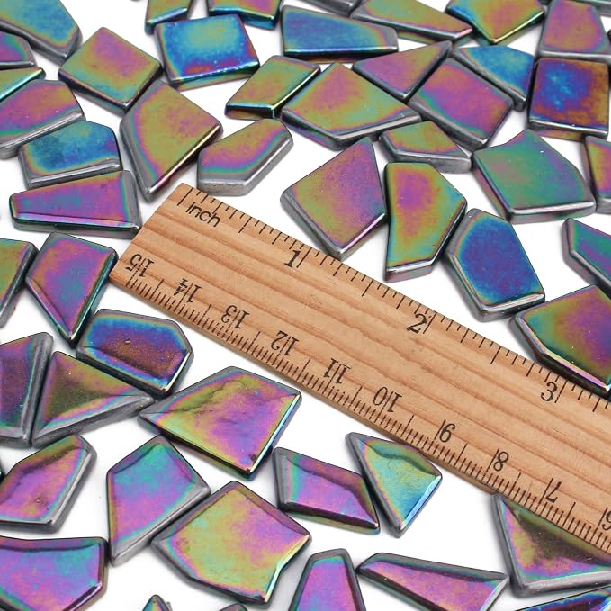 Youway Style Iridescent Glass Mosaic Tiles - Image 5