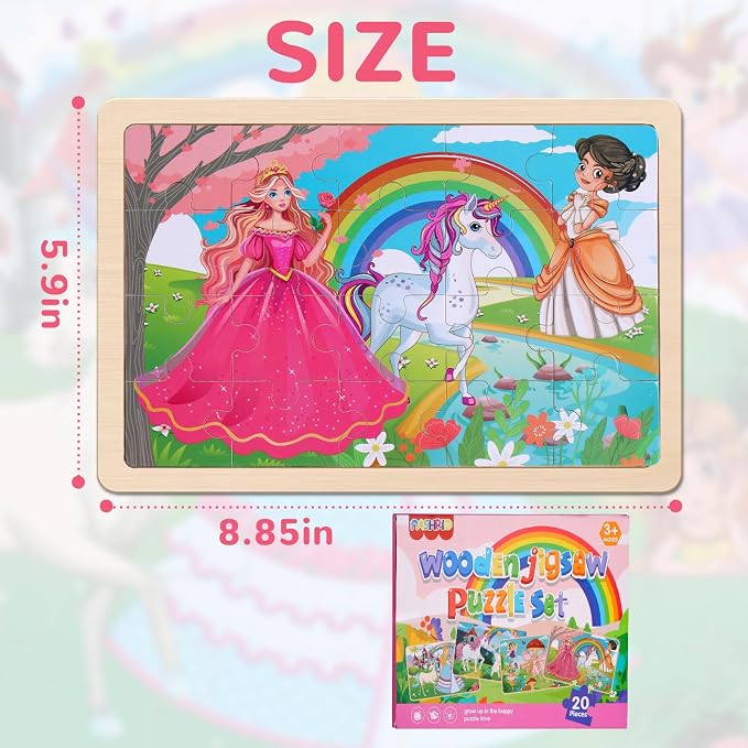 Wooden Educational Jigsaw Puzzles - Image 5