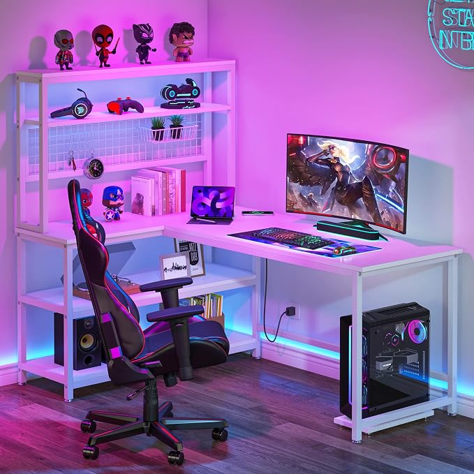 Tribesigns 55" Large Computer Desk - Image 8