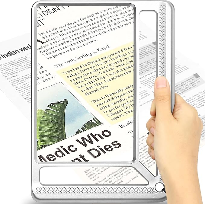 AKKYCVS 5X Full Page Magnifying Glass by AKKYCVS