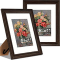 Vittanly 8.5x11 Picture Frames Set of 2, Ornate Vintage Photo Frame by Vittanly