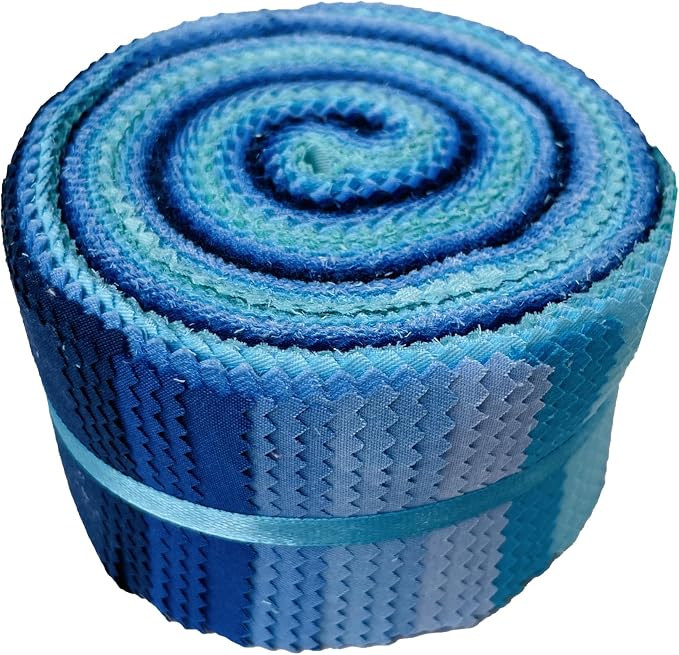 40 Strip Jelly Roll Fabric Strips - Image 4