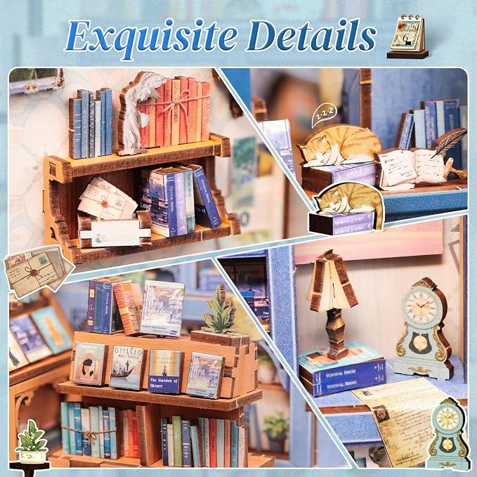 CUTEBEE Book Nook Kit - Image 6