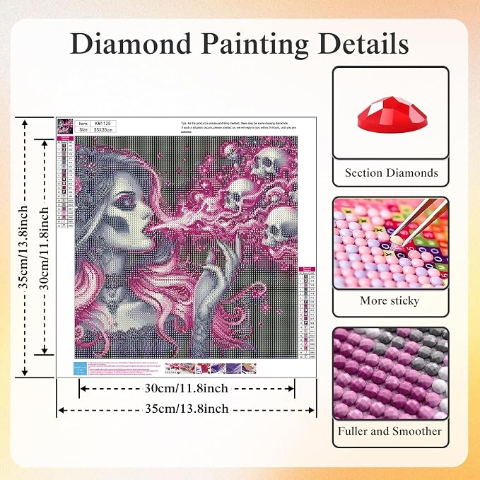 CHWGLFGG 5D Full Round Drill Diamond Painting Kit - Image 6