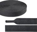 Heat Shrink Wire Loom 2:1 Shrinkable Braided Cable Sleeve 3/8 Inch ID-180ft by BuyUneed