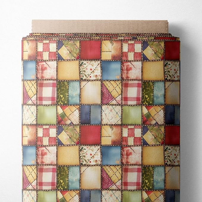 100% Cotton Fabric by the Yard – Turkish Quality Quilting & Sewing Fabric by FabricsTown
