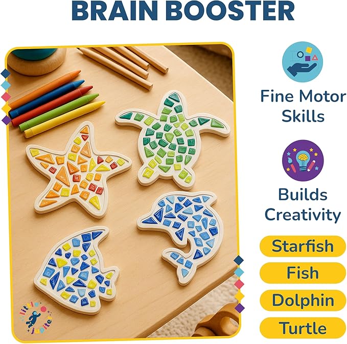 Little Jupiter DIY Mosaic Kit - Image 4