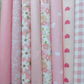 9.8" x 9.8" Cotton Fabric DIY Making Supplies Quilting Patchwork Fabric Fat by Antetek