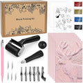 LAMPTOP 47 Pcs Block Printing Linocut Kit DIY Printmaking & Craft Projects | by LAMPTOP