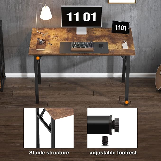 Need 47 inches Computer Desk Office Desk Folding Table - Image 8