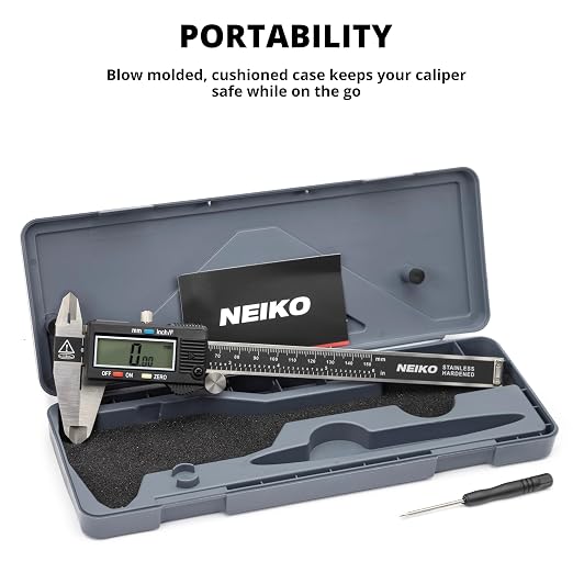 NEIKO 01407A Electronic Digital Caliper Measuring Tool, 0 - Image 6