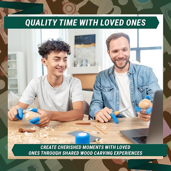 BeaverCraft Wood Carving Kit for Beginners DIY Kits for Adults & Kids - Image 2