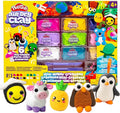Play-Doh Air Dry Clay Mini Maker Creations, Makes 6 Keychains by Unknown