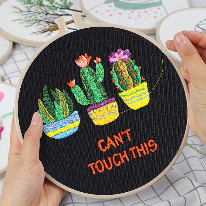 Louise Maelys Funny Cactus Embroidery Kits - Image 5