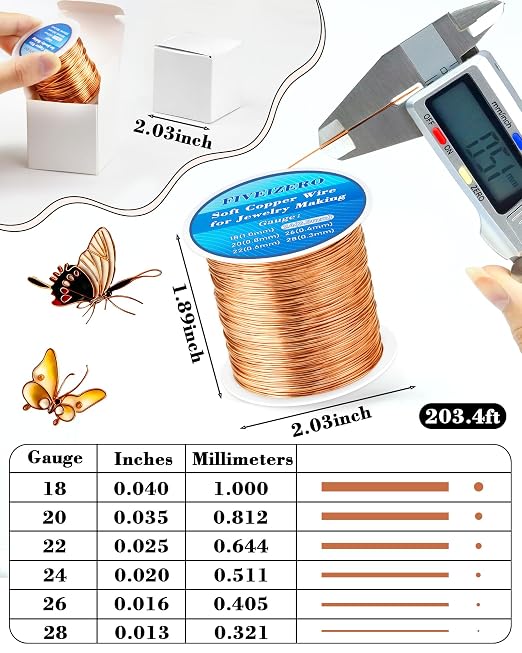 FIVEIZERO 203ft 24 Gauge Copper Wire - Image 2