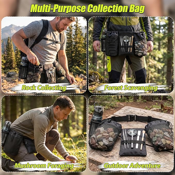 Upgraded Rock Collecting Bag, Upgraded - Image 6