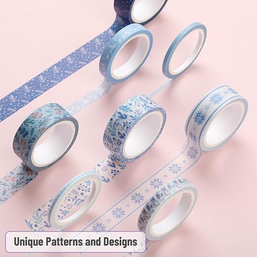 Mr. Pen- Washi Tape Set, 21 Rolls, 5 Yards/Roll | Washi Tape - Image 3