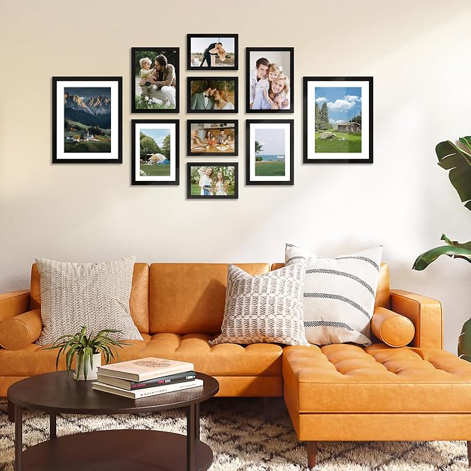 FIXSMITH 10 Pack Picture Frames Collage Wall Decor - Image 7