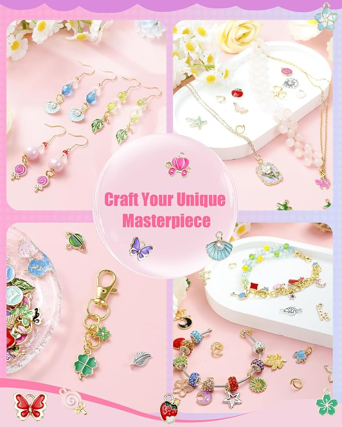 FIVEIZERO 216PCS Bracelet Charms - Image 5