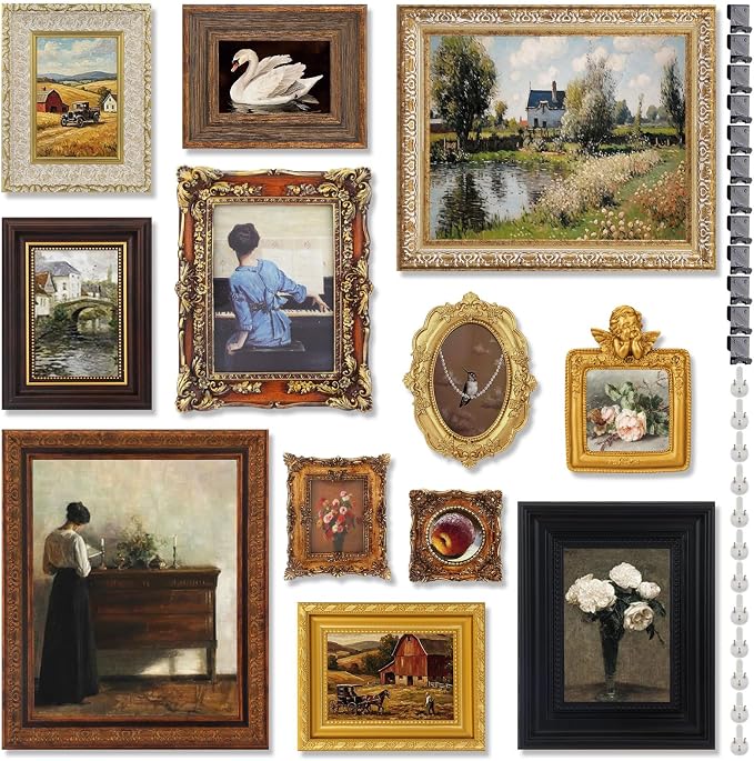 Mifoci 12 Pcs Gallery Vintage Frame Set by Mifoci