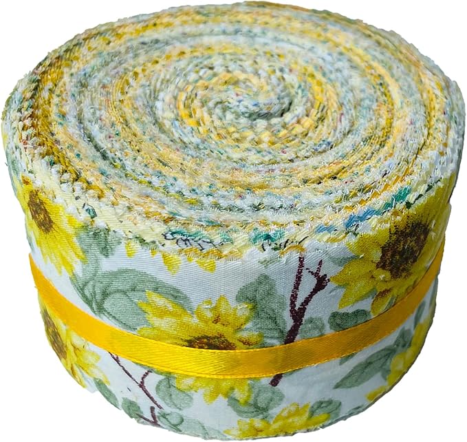 40 Strip Jelly Roll Fabric Strips - Image 5