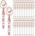 Tondiamo 24 Pcs Beadable Keychain Bars Bulk Beads by Tondiamo
