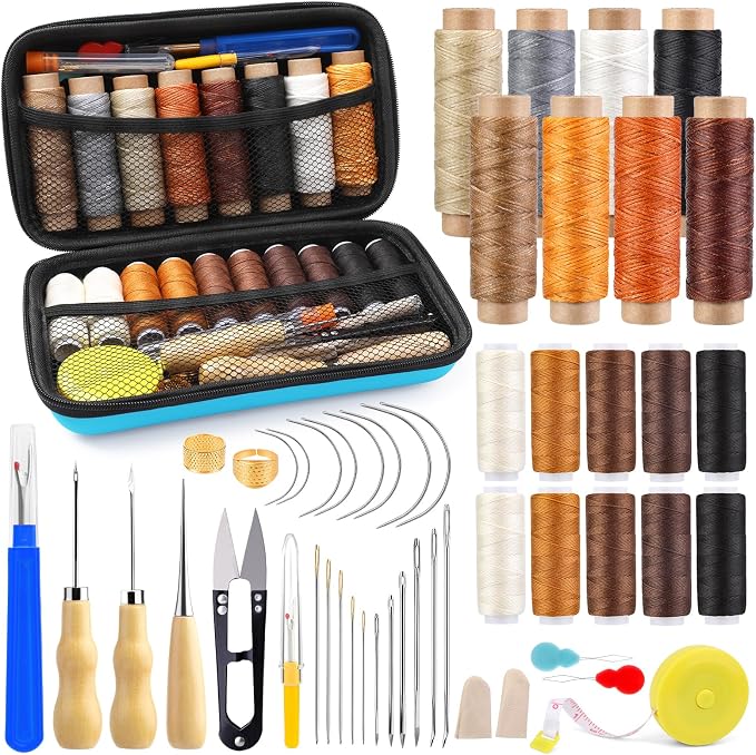 Morfen Upholstery Repair Kit, Leather Stitching Kit by MORFEN