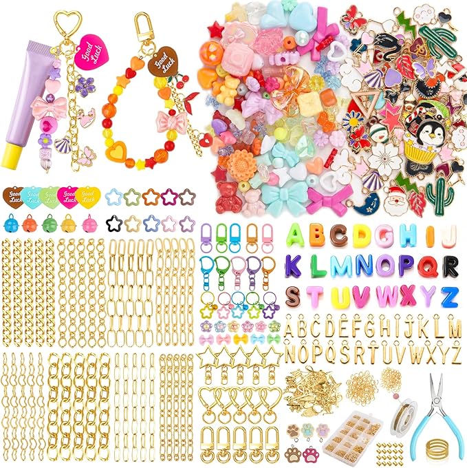 Ecoofor 561 Pcs Keychain Making Kit by Ecoofor