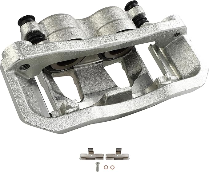 SCITOO 18B4615 Front Left Disc Brake Caliper Assembly w/Bracket For Ford