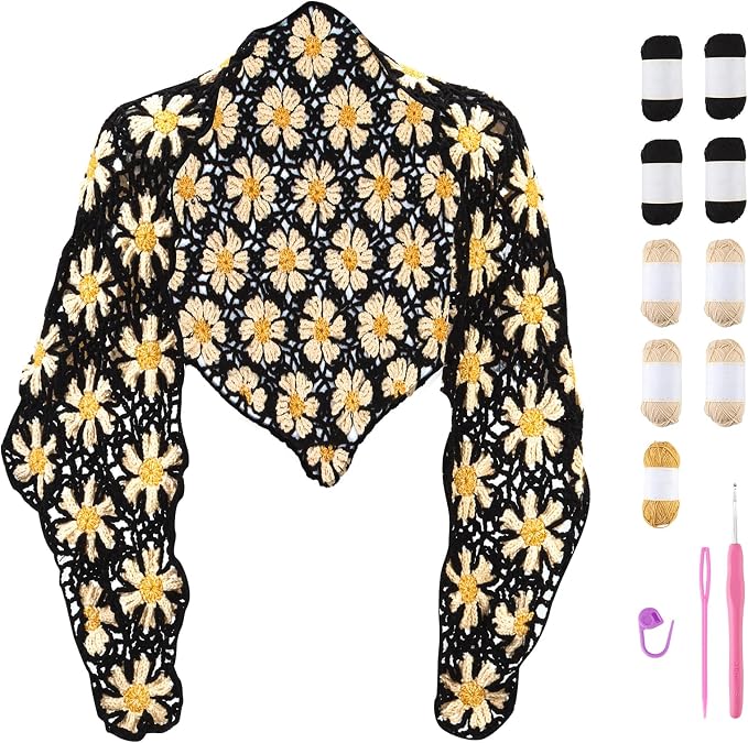 Noocro Crochet Kit for Intermediate or Advanced Levels, Complete Craft Kit for by Noocro