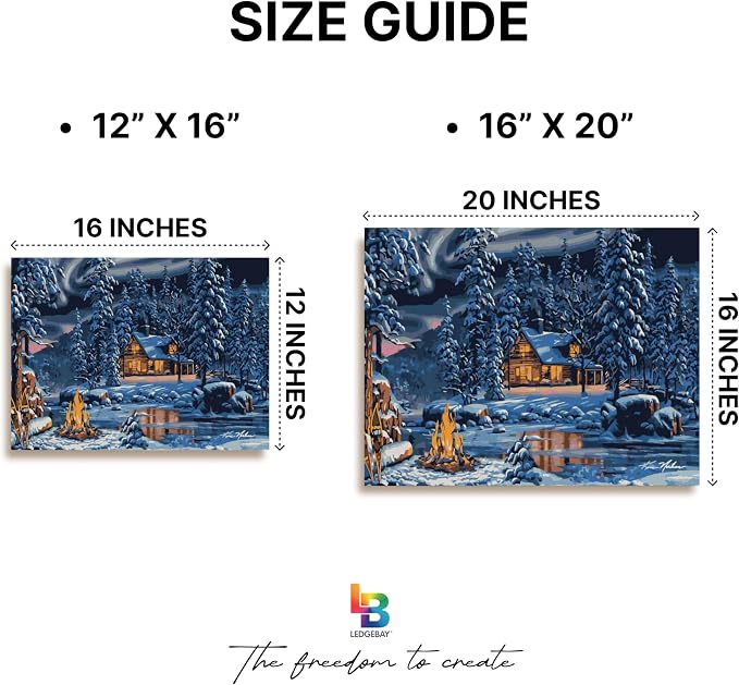 Ledgebay DIY Paint by Numbers Kit - Image 5