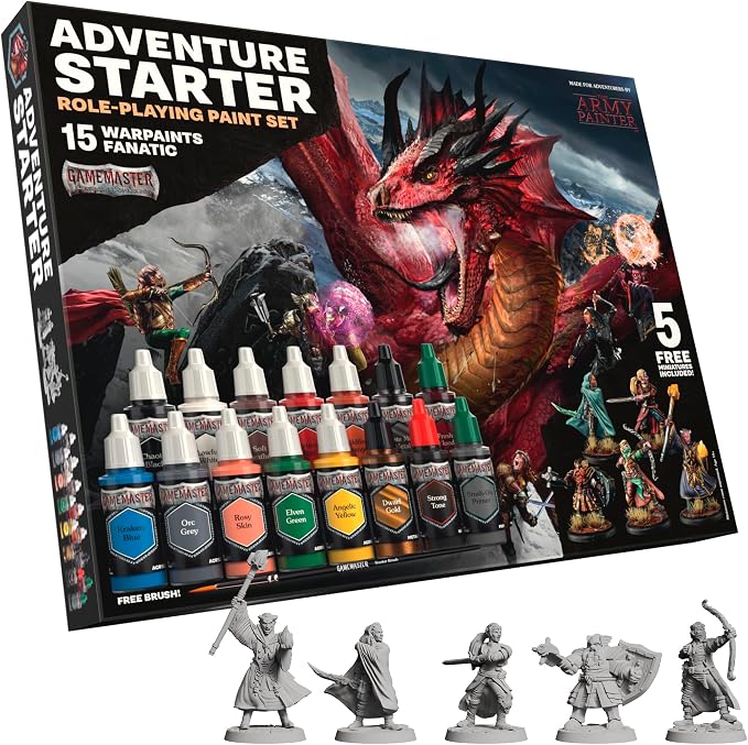 The Army Painter, GameMaster: Adventure Starter Role-playing Paint Set by TheArmyPainter