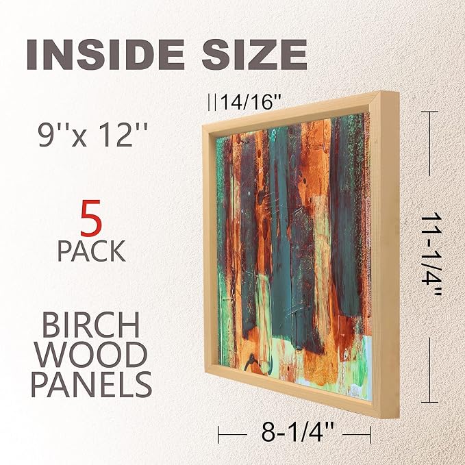 Cupohus Unfinished Birch Wood Boards Canvas - Image 7