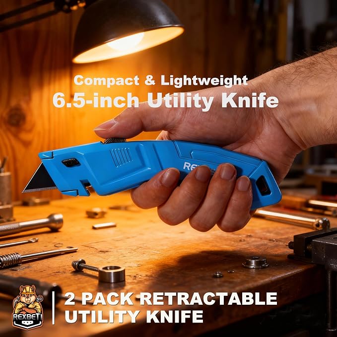 REXBETI 2 Pack Utility Knife - Image 2
