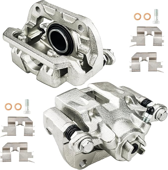 Torchbeam Rear Brake Calipers Set for Honda 2005-2010 Odyssey, Rear Left and Rear Right Calipers Replace # 19B2928+19B2929
