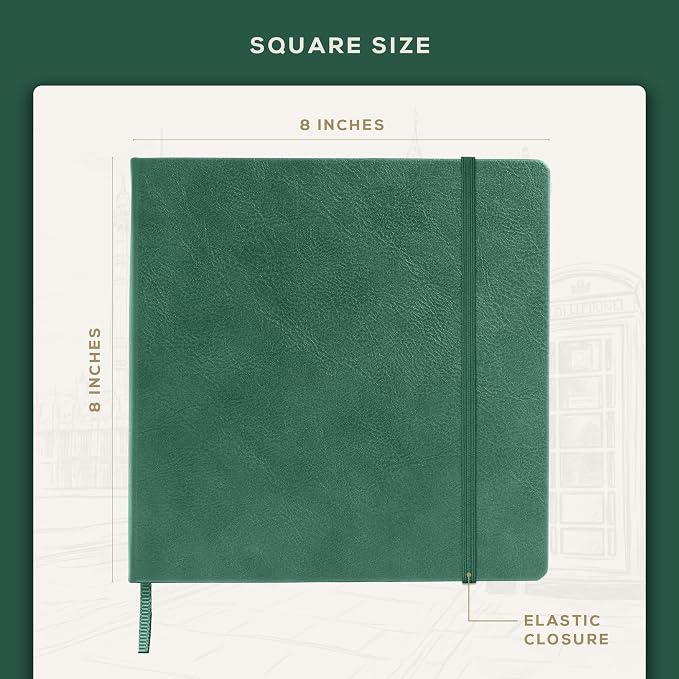 Beechmore Books Square Mixed Media Sketchbook - Image 3