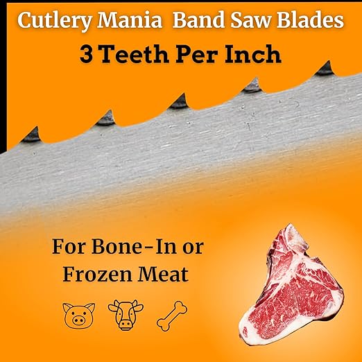 Meat Band Saw Blade Bone (72 inch)