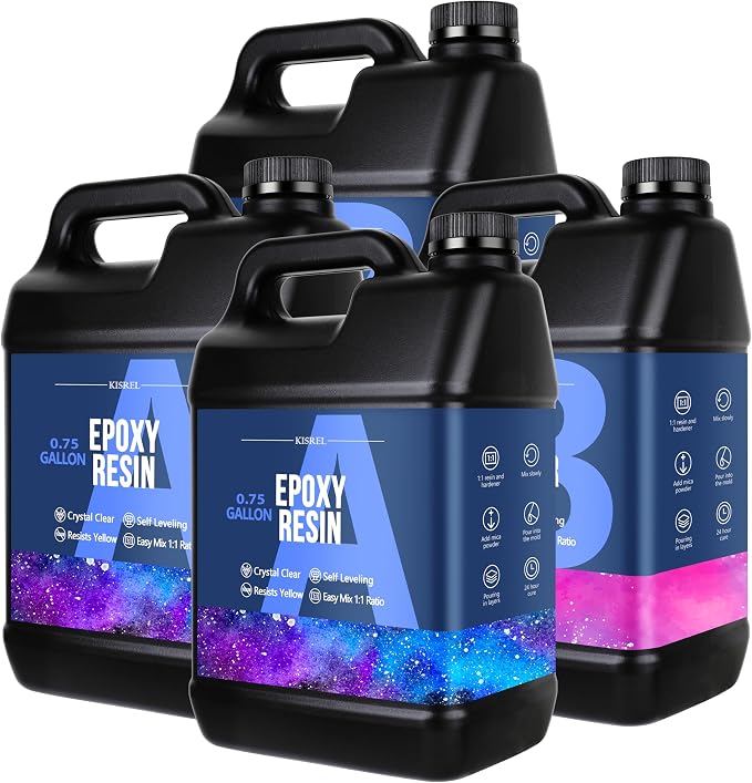 KISREL Epoxy Resin 3Gallon by KISREL