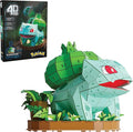4D Build Pokémon Bulbasaur 3D Puzzle Model Kit, Desk Décor, Shelf Display by 4DBuild